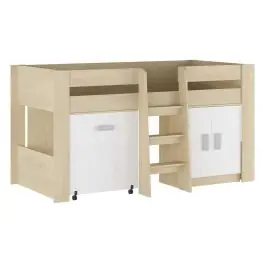 Cama Block con Armario y Mesa de Estudio DONALD - Estancias