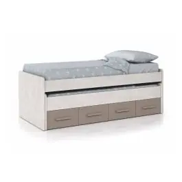 Cama doble ARES PLUS con 2 cajones en la parte inferior del mueble 1S7432Y - Estancias