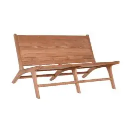 Banco de Madera Teca Natural MB-208043