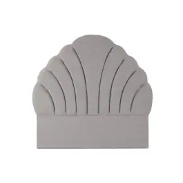 Cabecero de 157 cm Color Gris Tapizado en Poliéster MB-210579