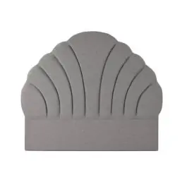 Cabecero de 189 cm Color Gris Tapizado en Poliéster MB-210580