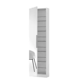 Zapatero de Una Puerta con Espejo 180 cm TREND - Muebles