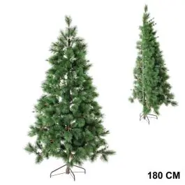 Árbol de Navidad de Pared 180 cm con 288 Ramas Aguja 117460