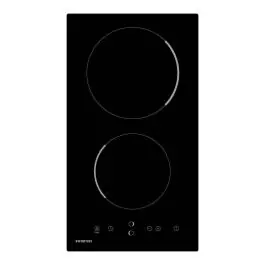 Encimera Vitrocerámica 2 Fuegos INFINITON VIT2FBN - Electrodomésticos