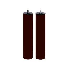 Juego de 2 Patas color Wengué para Base Tapizada JP28000.008.253 - Descanso
