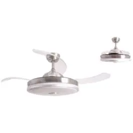 Ventilador de techo BASTILIPO Estoril Niquel 0920 - Climatización