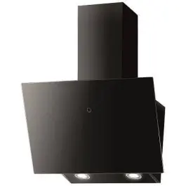 Campana Mepamsa Inclinada 60cm Cristal Negro A 3300567495 - Electrodomésticos