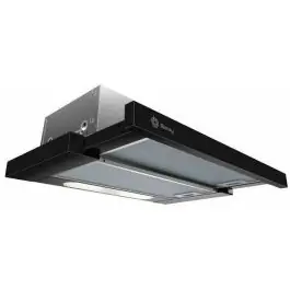 Campana Extraíble Balay 370m³/h LED Filtros Aluminio Negra 3BT263MN - Electrodomésticos
