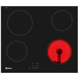 Placa Vitrocerámica BALAY 4 Zonas Táctil Negra 3EB761EN - Electrodomésticos