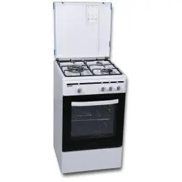 Cocina ROMMER 3 Fuegos Butano Horno Blanca VCH350BUT - Electrodomésticos