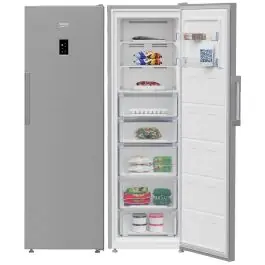 Congelador Vertical Beko No Frost Inox E 186cm B3RFNE314XB - Electrodomésticos