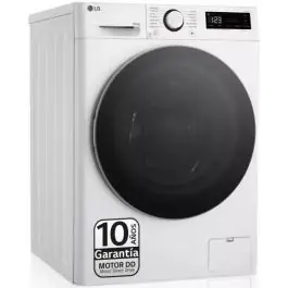 Lavasecadora LG 10/6 kg 1400 rpm A/D Vapor Inverter F4DR6010A1W - Electrodomésticos