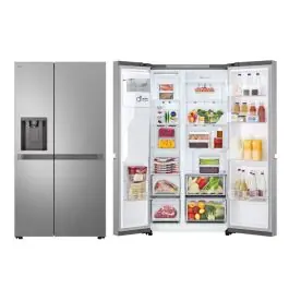 Frigorífico Side by Side LG 634L Inox Dispensador GSLC40PYPE - Electrodomésticos