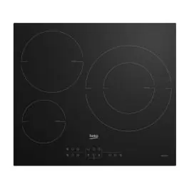 Placa de Inducción Beko 3 Zonas Duo 32cm HII63205MT - Electrodomésticos
