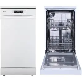 Lavavajillas Hisense 45cm 9 Cubiertos Blanco Eficiencia E HS522E10W - Electrodomésticos