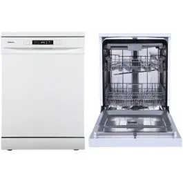 Lavavajillas Hisense 14 Cubiertos 3ª Bandeja Blanco HS623D10W - Electrodomésticos