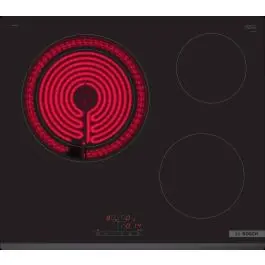 Placa Vitrocerámica BOSCH 3 Fuegos 28cm PKK631BB8E - Electrodomésticos
