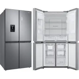 Frigorífico Americano Samsung 4 Puertas Inox 488L RF48A401EM9 - Electrodomésticos