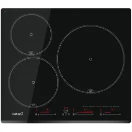 Placa Inducción Cata 3 Fuegos 7,1kW 1 Zona 30cm 08063122 - Electrodomésticos