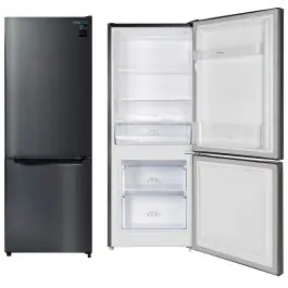Frigorífico Combi Acabado Dark Inox Clasificación Energética E 205 L INFINITON FGC210C14DEK - Electrodomésticos