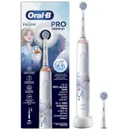 Cepillo Eléctrico Braun Oral-B Pro 6 Junior Frozen + Recambios 8006540774724