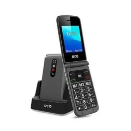 Teléfono Spc Movil Stella 2 Tipo Concha 2." Dual Sim Botones Grandes Sos Negro 2326t - TV y Electrónica