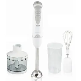 Batidora HAEGER 400 W + Picadora+ Montaclaras con Vaso Medidor Doce Plus HB400012A - Pequeños Electrodomésticos