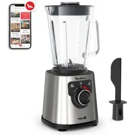 Batidora Moulinex 2L 1200W Cristal LM871D10 - Pequeños Electrodomésticos