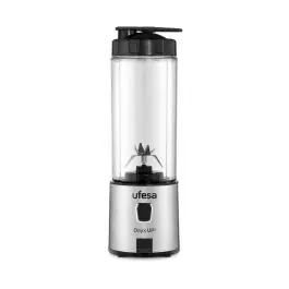 Batidora de Vaso Portátil de Acero Inoxidable UFESA ONYXUP - Pequeños Electrodomésticos