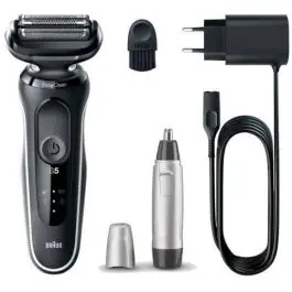 AFEITADORA BRAUN PACK NAVIDAD SHAVER 51W1000S + EN10 ES PACKSHAVER51+EN10ES - Belleza y Salud