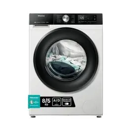 Lavasecadora 8 kg/5 kg 1400 Rpm Clase A Color Blanco HISENSE WD3S8043BW3 - Electrodomésticos
