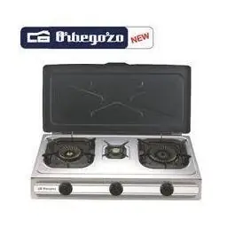 HORNILLO ORBEGOZO 3 FUEGOS GAS INOX FO3500 - Electrodomésticos