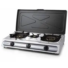 HORNILLO ORBEGOZO 3 FUEGOS GAS INOX FO3510 - Electrodomésticos