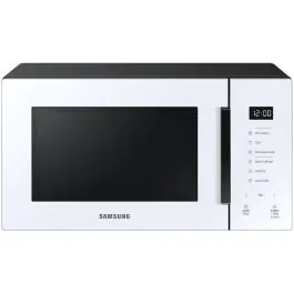 Microondas SAMSUNG 23L Grill Blanco Cristal Cerámica MG23T5018CW - Pequeños Electrodomésticos