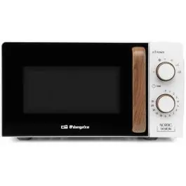 Microondas Orbegozo 20L 700W Blanco MI2122 - Pequeños Electrodomésticos