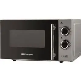 Microondas Orbegozo 20L Grill Inox MIG2550 MIG2550 - Pequeños Electrodomésticos