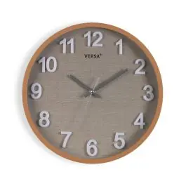 Reloj de Pared 30 cm VESTA Madera 19520173 - Decoración