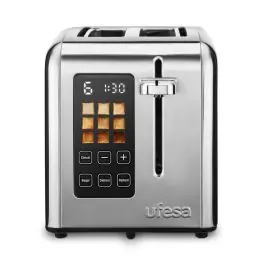 Tostador UFESA Digital, 9 Niveles, Acero Inox 71305557 - Pequeños Electrodomésticos