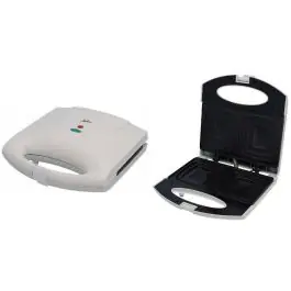 Sandwichera JATA 2 Cavidades 750W Blanca JESW1232 - Pequeños Electrodomésticos