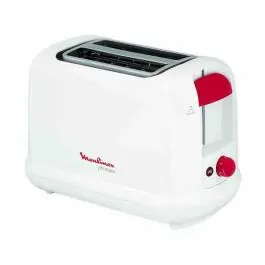 Tostador MOULINEX 2 Ranuras Cortas Blanco LT160111 - Pequeños Electrodomésticos