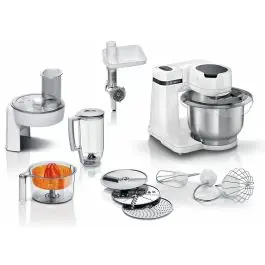 Robot Cocina BOSCH MUMS2EW40 700W Amasadora Batidora Blanco MUMS2EW40 - Pequeños Electrodomésticos