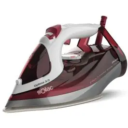 Plancha SOLAC 2800 W 180gr/min Vapor Suela Cerámica Optima Extrem PV2029 - Pequeños Electrodomésticos