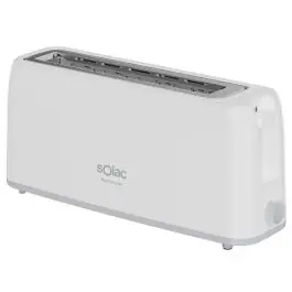 Tostador SOLAC 1 Ranura Larga Blanco TL5418 - Pequeños Electrodomésticos