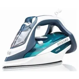 Plancha HAEGER 2800 W Blanca-Verde Agua SI280012B