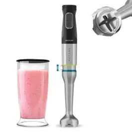 Batidora de Mano con Vaso Katana 15 Jar G. 1500 W21 d Velocidades y Turbo 3969 CECOTEC - Pequeños Electrodomésticos