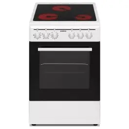 Cocina Vitrocerámica con Horno Eléctrico 3 Fuegos Color Blanco INFINITON CCV350G - Electrodomésticos