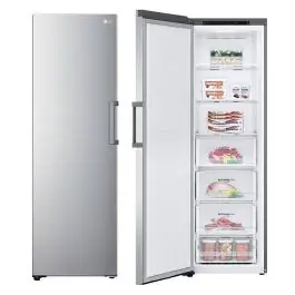 Congelador Vertical Clase E Inox Antihuella 355 L LG GFT41PZGSZ - Electrodomésticos