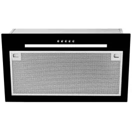 Campana de Integración Negro 55 cm de 3 Velocidades Frente de Cristal GFG 2 Inox TEKA 40446752 - Electrodomésticos