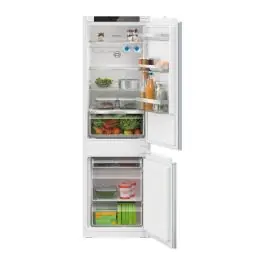 Frigorífico Combi Integrable 177 cm Cíclico Clase E Sistema de Puerta Deslizante Acero Antihuellas BOSCH KIV86VSE0 - Electrodomésticos
