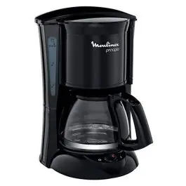 Cafetera MOULINEX Goteo Negra Principio 6 Tazas Auto Off FG152832 - Pequeños Electrodomésticos